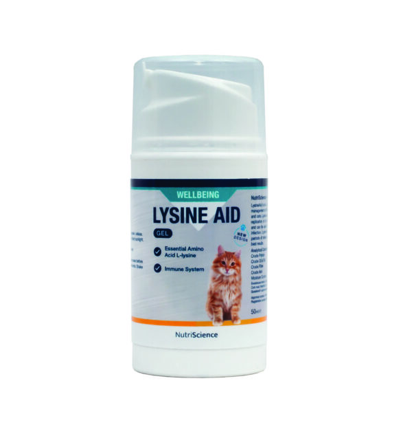 Lysine Aid Cat Supplement NutriScience Pet & Equine Supplements