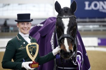 Kate Dwyer winning in Doha